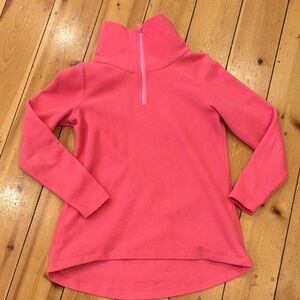 Dudley Stephens Hot Pink Quarter-Zip Fleece Pullover